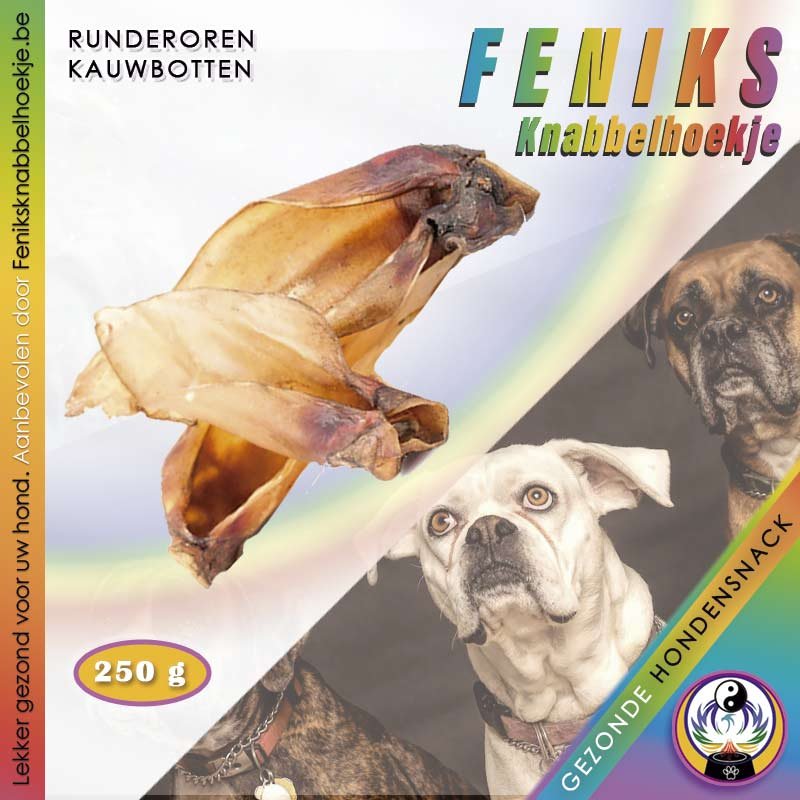 Runderoren-250g-kauwbot-voor-hond-natuurlijke-gezond-hondensnoep