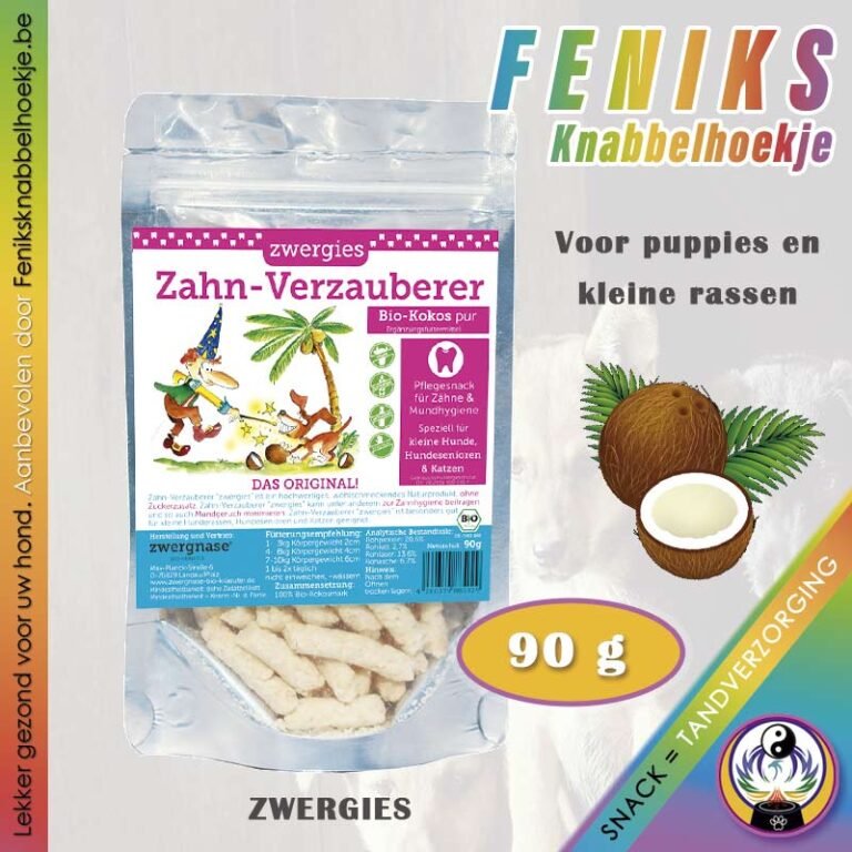 Zwergnase-Bio-Dental-Snack-zwergies-Tandverzorging-Tandsteenverwijderaar voor honden en katten