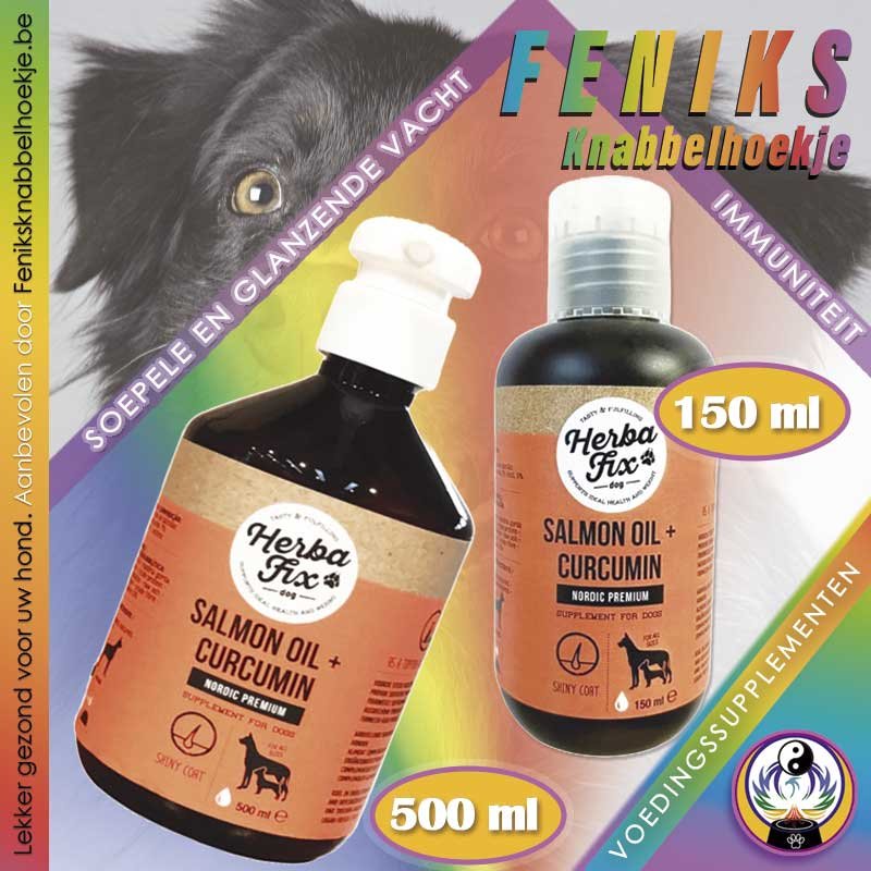 Noorse-zalmolie-kurkuma-voor-honden-herbafix-(150--500ml)-hondenapotheek-online-immuniteit